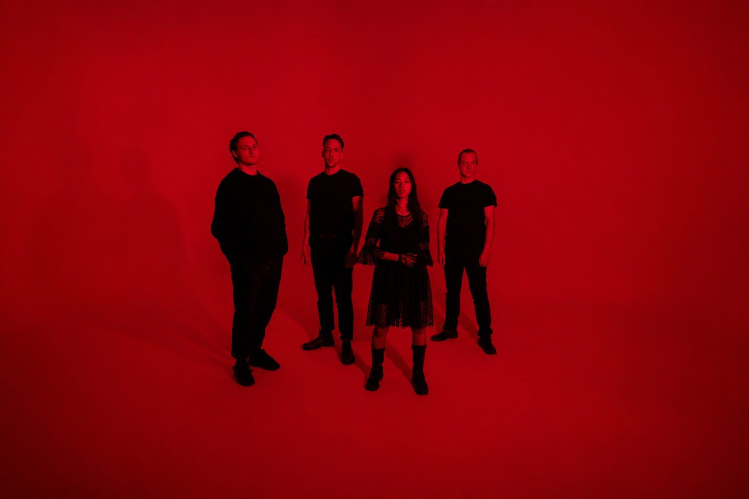 Bloodflowers band portrait